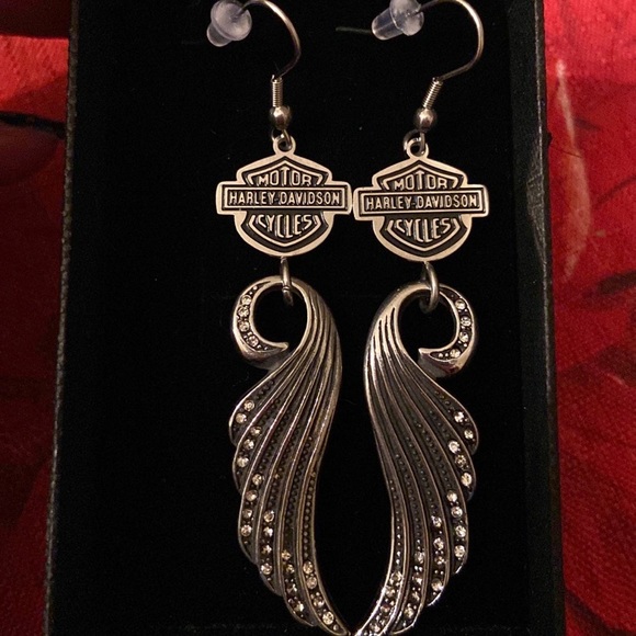 Harley-Davidson Jewelry - - Harley Wing Earrings